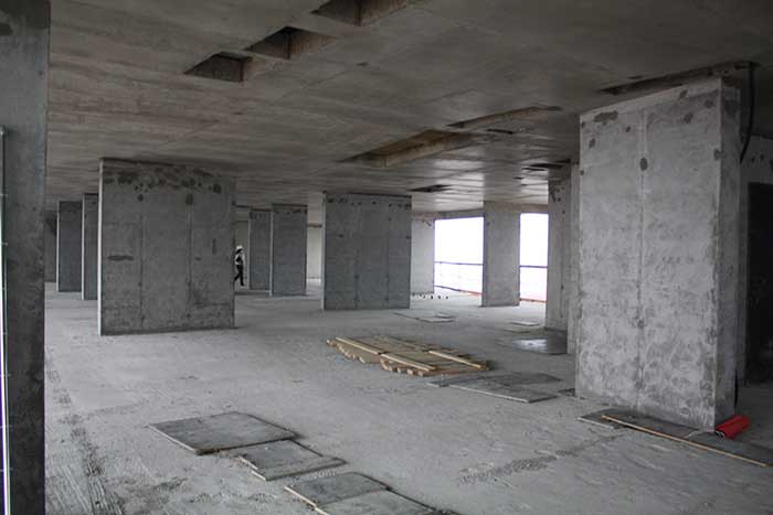 На 21-м этаж первого корпуса